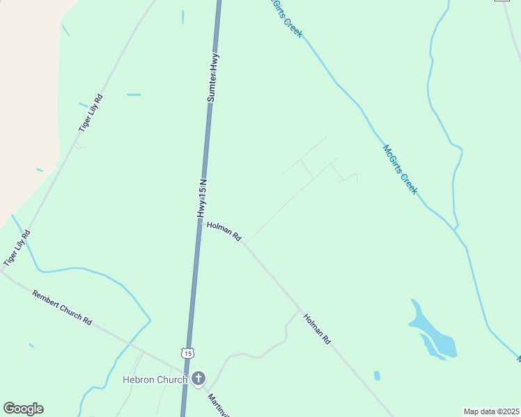 map of restaurants, bars, coffee shops, grocery stores, and more near 65 Holman Road in Sumter