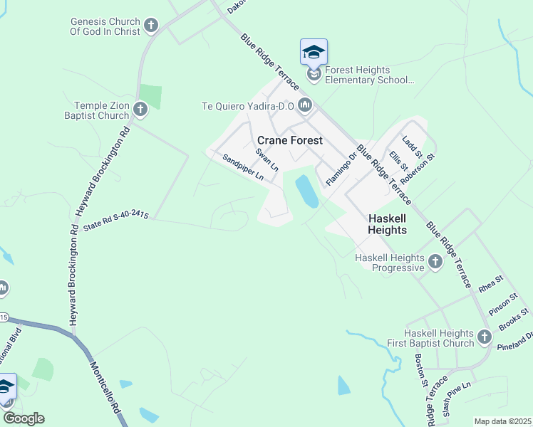 map of restaurants, bars, coffee shops, grocery stores, and more near 903 Sandpiper Lane in Columbia