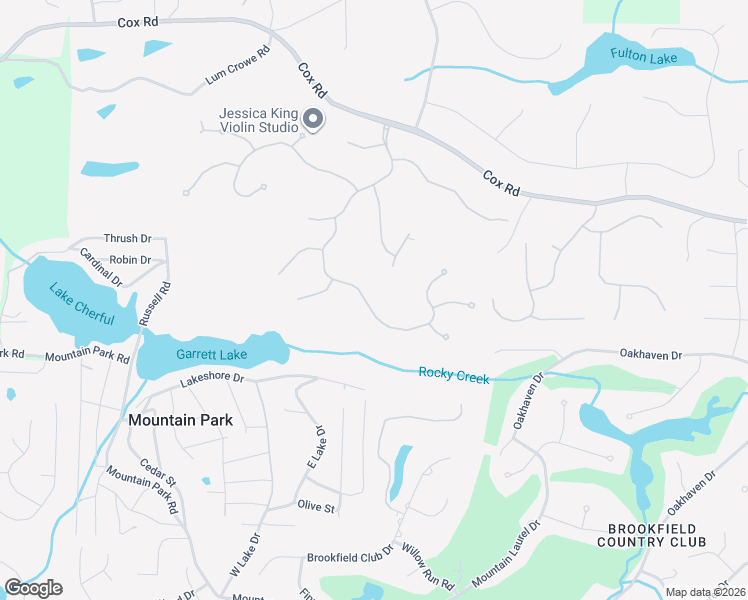 map of restaurants, bars, coffee shops, grocery stores, and more near 185 Inwood Terrace in Roswell