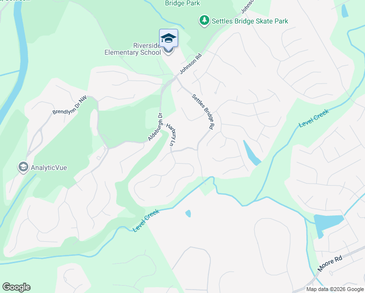 map of restaurants, bars, coffee shops, grocery stores, and more near 331 Bournemouth Drive in Suwanee