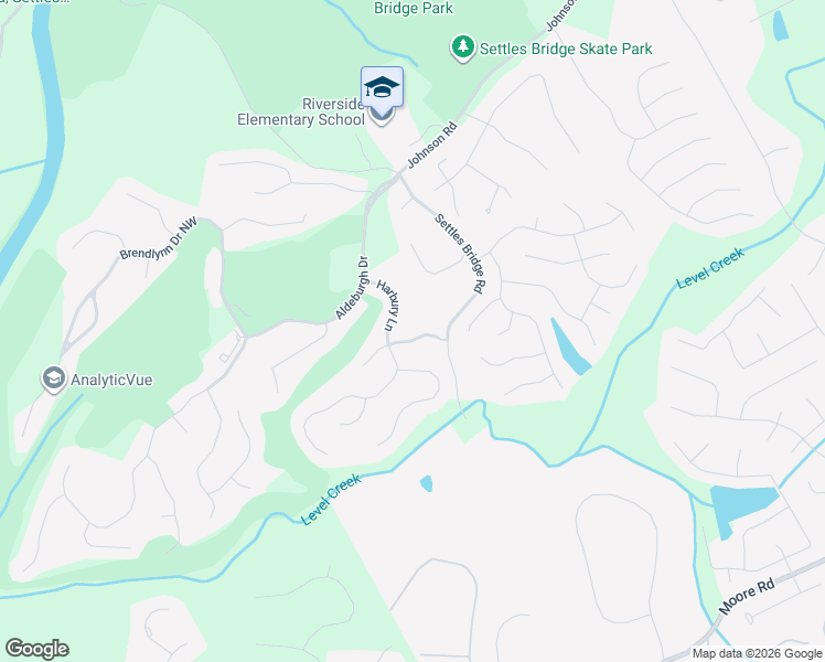 map of restaurants, bars, coffee shops, grocery stores, and more near 331 Bournemouth Drive in Suwanee