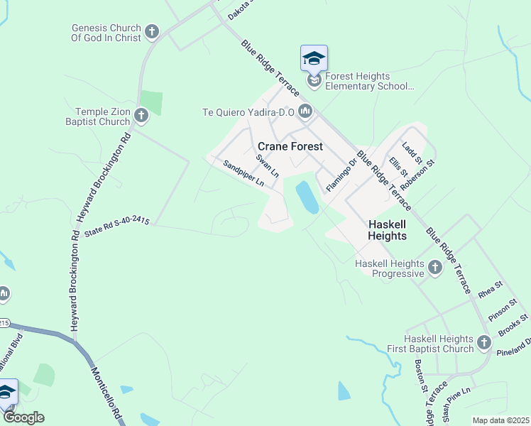 map of restaurants, bars, coffee shops, grocery stores, and more near 903 Sandpiper Lane in Columbia