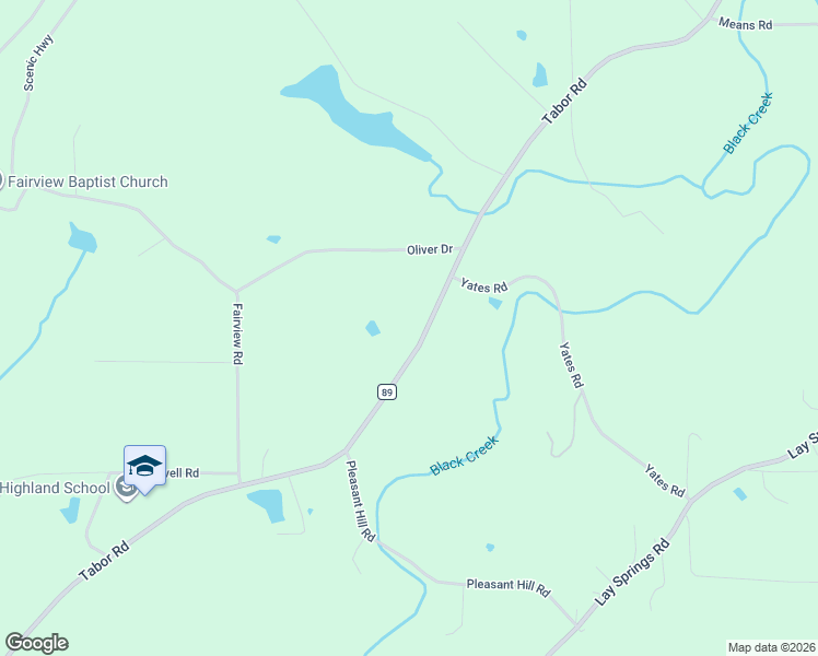 map of restaurants, bars, coffee shops, grocery stores, and more near 4010 Tabor Road in Gadsden