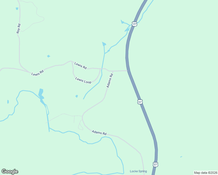 map of restaurants, bars, coffee shops, grocery stores, and more near 1260 Adams Road in Cedartown