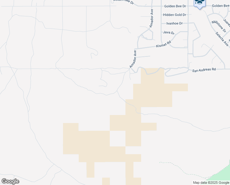 map of restaurants, bars, coffee shops, grocery stores, and more near 56335 Eagles Nest in Yucca Valley