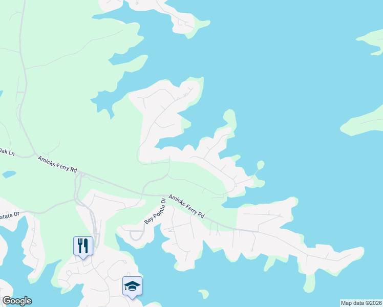 map of restaurants, bars, coffee shops, grocery stores, and more near 454 Oxenbridge Way in Chapin