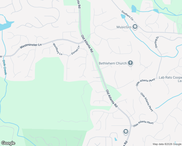 map of restaurants, bars, coffee shops, grocery stores, and more near 5225 Wickingham Lane in Suwanee