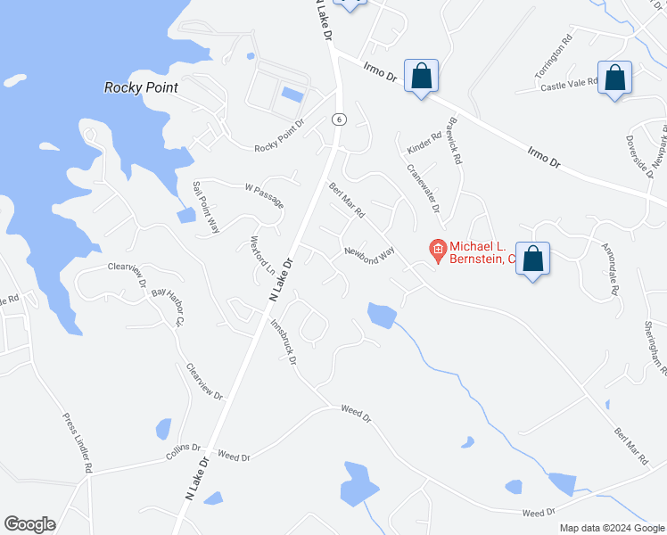 map of restaurants, bars, coffee shops, grocery stores, and more near 121 Wexhurst Road in Columbia