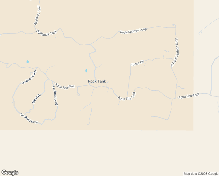 map of restaurants, bars, coffee shops, grocery stores, and more near Agua Fria Trail in Datil