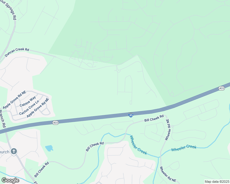 map of restaurants, bars, coffee shops, grocery stores, and more near 2204 Grape Vine Way in Braselton