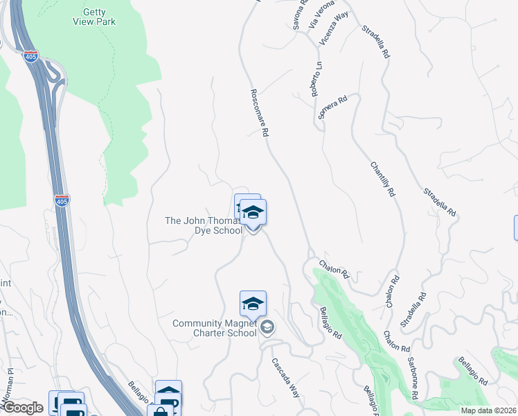 map of restaurants, bars, coffee shops, grocery stores, and more near 11499 Orum Road in Los Angeles