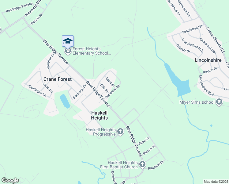 map of restaurants, bars, coffee shops, grocery stores, and more near 29 Roberson Street in Columbia
