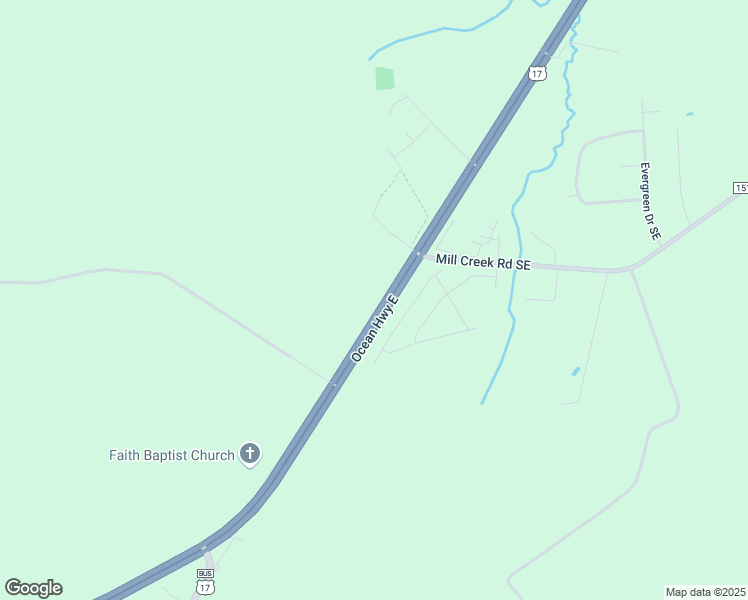 map of restaurants, bars, coffee shops, grocery stores, and more near 4655 Ocean Highway East in Bolivia