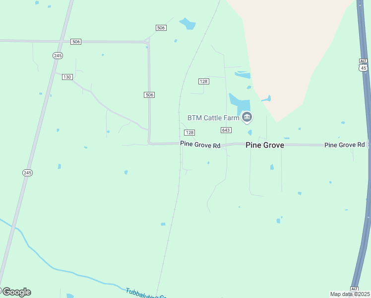 map of restaurants, bars, coffee shops, grocery stores, and more near 1871 Pine Grove Road in Shannon