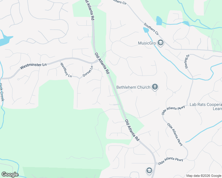 map of restaurants, bars, coffee shops, grocery stores, and more near 5240 Winflow Way in Suwanee