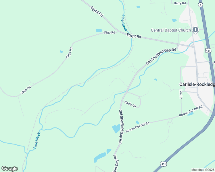 map of restaurants, bars, coffee shops, grocery stores, and more near 1315 Old Sheffield Gap Road in Attalla