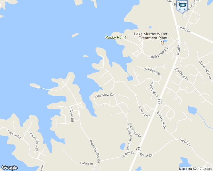 map of restaurants, bars, coffee shops, grocery stores, and more near 431 Crockett Road in Columbia