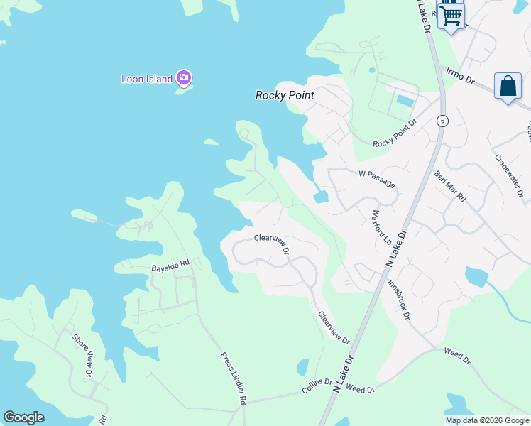 map of restaurants, bars, coffee shops, grocery stores, and more near 431 Crockett Road in Columbia