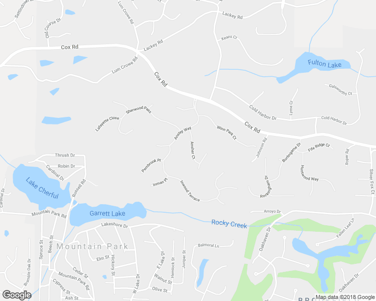 map of restaurants, bars, coffee shops, grocery stores, and more near 420 Ansher Court in Roswell