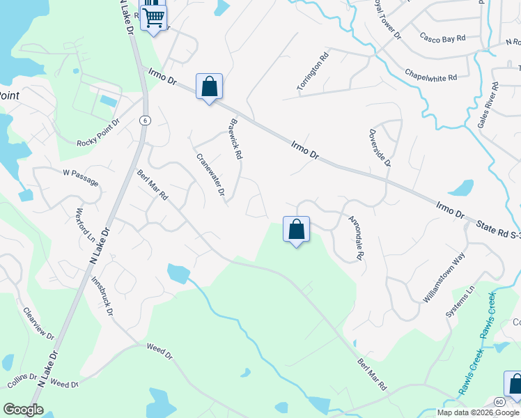map of restaurants, bars, coffee shops, grocery stores, and more near 216 Torbay Road in Columbia