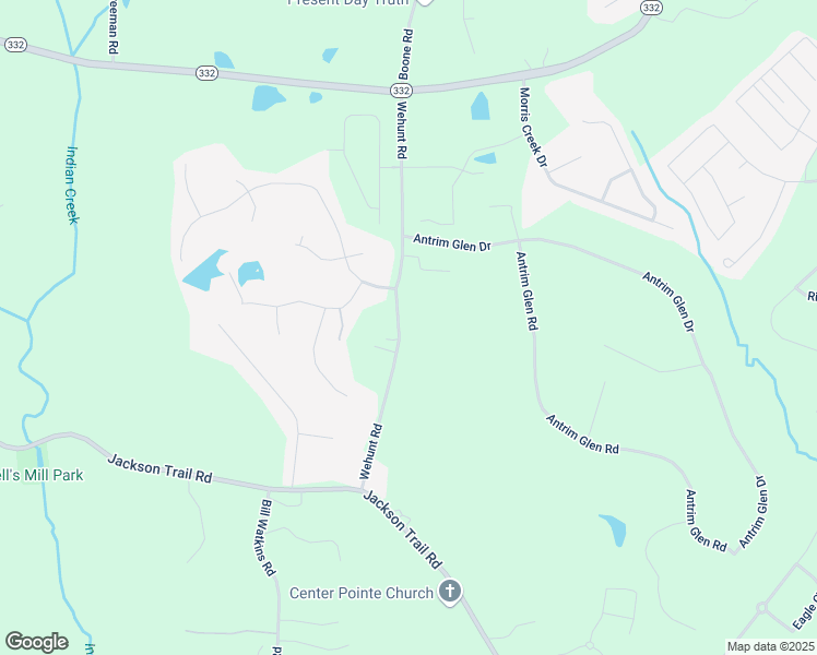 map of restaurants, bars, coffee shops, grocery stores, and more near 139 Cherokee Rose Lane in Hoschton