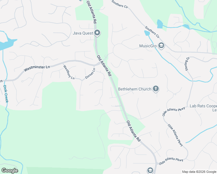 map of restaurants, bars, coffee shops, grocery stores, and more near 5240 Winflow Way in Suwanee