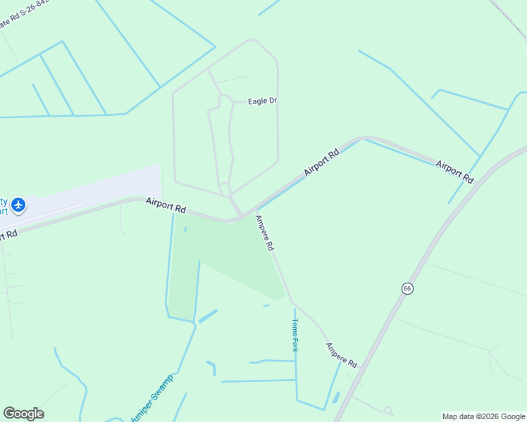 map of restaurants, bars, coffee shops, grocery stores, and more near 1005 Airport Road in Loris