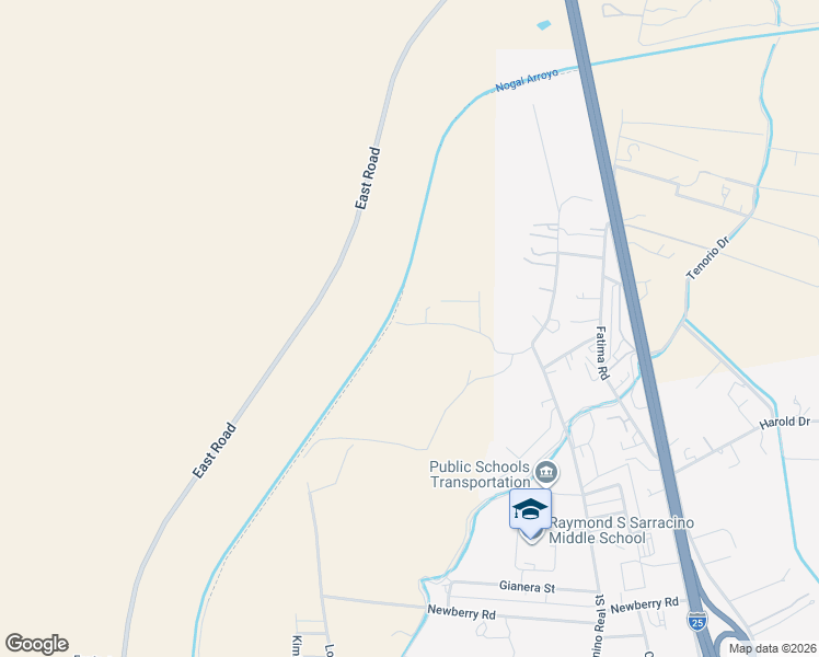 map of restaurants, bars, coffee shops, grocery stores, and more near 108 Alice Road in Socorro