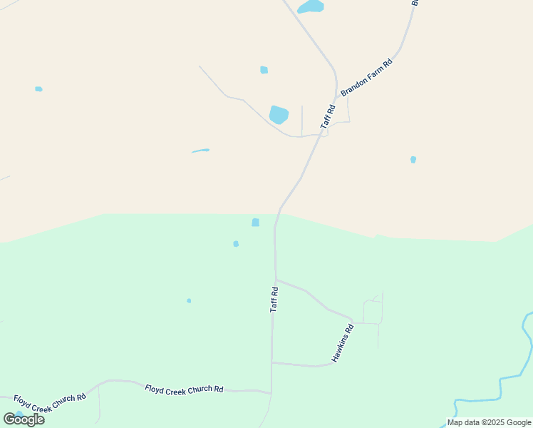 map of restaurants, bars, coffee shops, grocery stores, and more near 200 Taff Road in Taylorsville