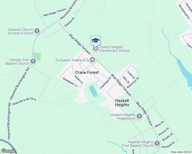 map of restaurants, bars, coffee shops, grocery stores, and more near Pelican Drive in Columbia