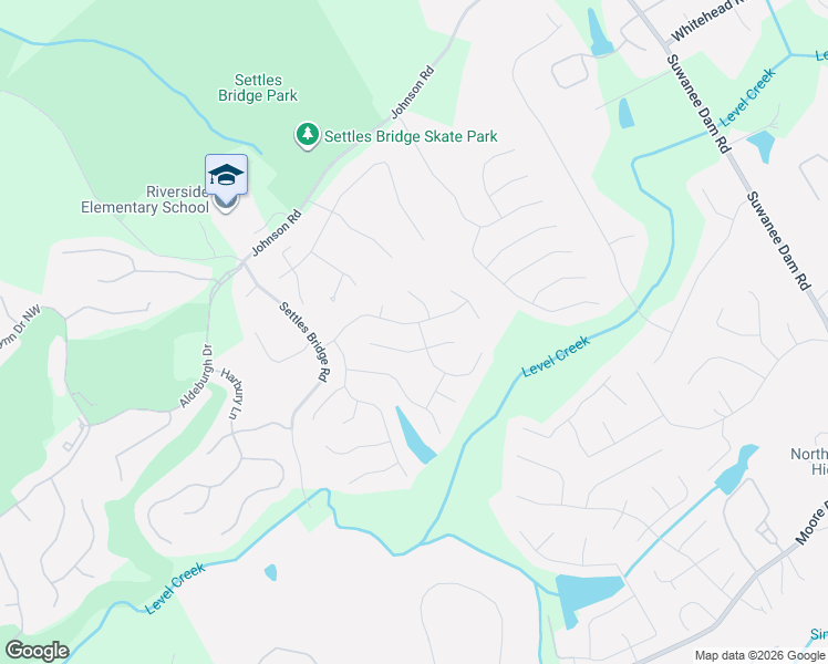 map of restaurants, bars, coffee shops, grocery stores, and more near 455 Running Fawn Drive in Suwanee