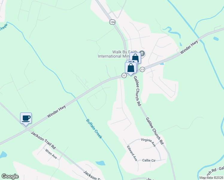map of restaurants, bars, coffee shops, grocery stores, and more near 52 Hamilton Drive in Jefferson