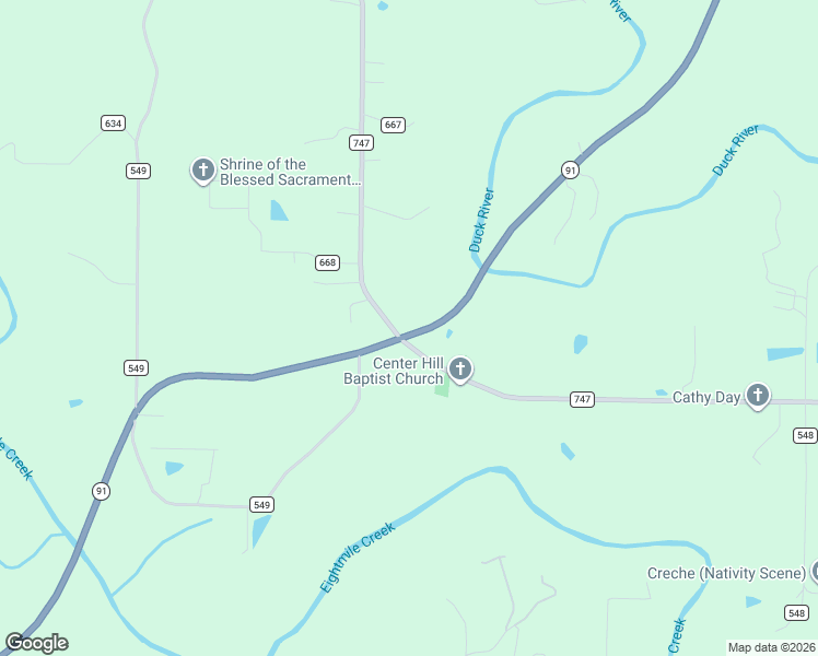 map of restaurants, bars, coffee shops, grocery stores, and more near 29294 Alabama 91 in Hanceville