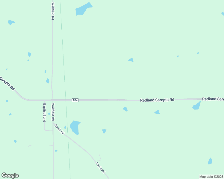 map of restaurants, bars, coffee shops, grocery stores, and more near 1050 Redland Sarepta Road in New Houlka