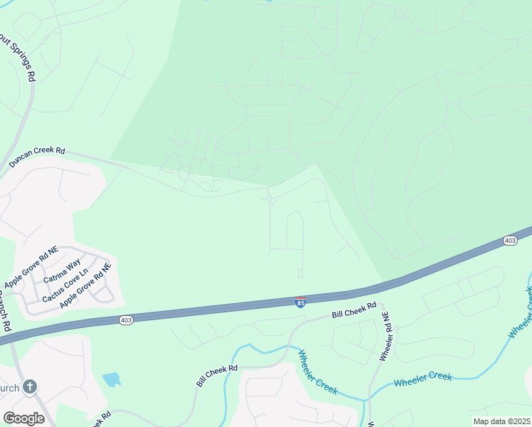 map of restaurants, bars, coffee shops, grocery stores, and more near 2314 Grape Vine Way in Braselton