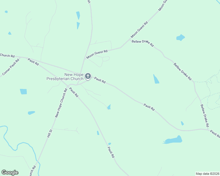 map of restaurants, bars, coffee shops, grocery stores, and more near 238 East Paoli Road in Carlton