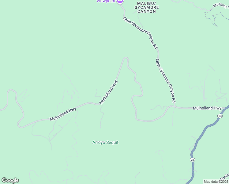 map of restaurants, bars, coffee shops, grocery stores, and more near 34134 Mulholland Highway in Malibu