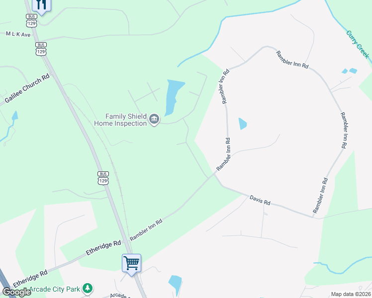 map of restaurants, bars, coffee shops, grocery stores, and more near 179 Sterling Lake Way in Jefferson