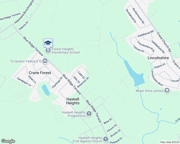 map of restaurants, bars, coffee shops, grocery stores, and more near 70 Roberson Street in Columbia