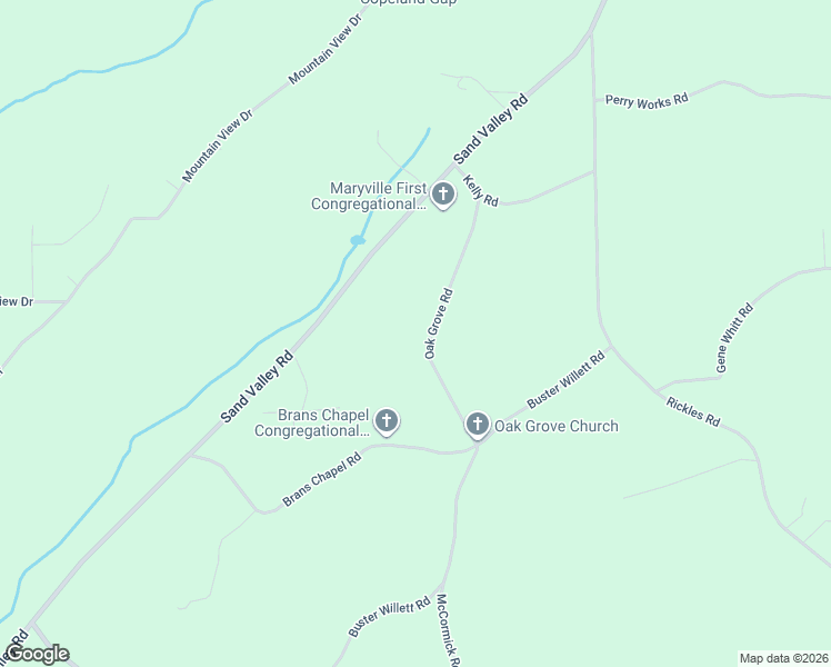 map of restaurants, bars, coffee shops, grocery stores, and more near 2310 Sand Valley Road in Attalla