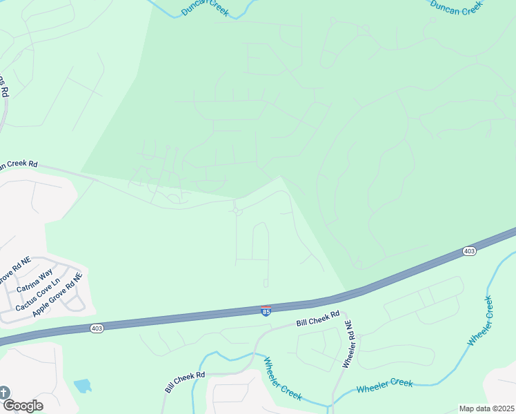 map of restaurants, bars, coffee shops, grocery stores, and more near 5636 Cabernet Lane in Braselton