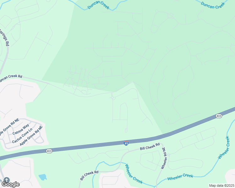 map of restaurants, bars, coffee shops, grocery stores, and more near 5617 Cabernet Lane in Braselton