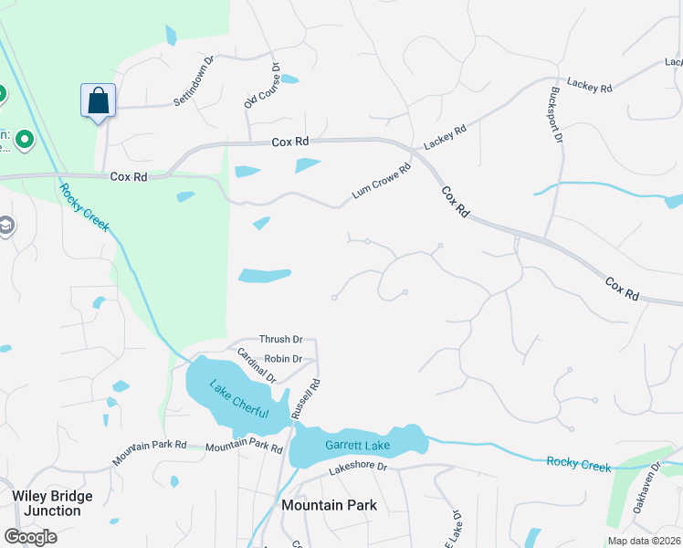 map of restaurants, bars, coffee shops, grocery stores, and more near 335 Boundary Place in Roswell