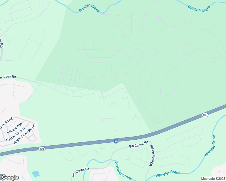 map of restaurants, bars, coffee shops, grocery stores, and more near 5667 Cabernet Lane in Braselton
