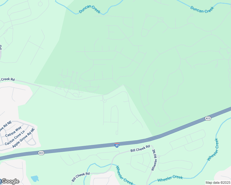 map of restaurants, bars, coffee shops, grocery stores, and more near 5677 Cabernet Lane in Braselton