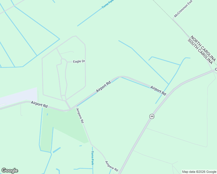 map of restaurants, bars, coffee shops, grocery stores, and more near 1160 Airport Rd in Loris