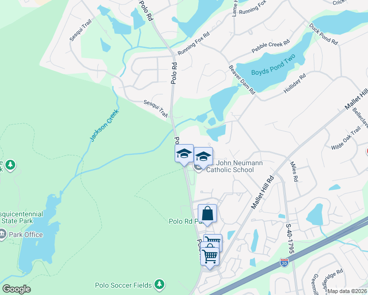 map of restaurants, bars, coffee shops, grocery stores, and more near 101 Saddle Chase Lane in Columbia