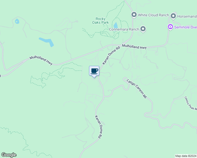 map of restaurants, bars, coffee shops, grocery stores, and more near 301 County Highway N9 in Malibu