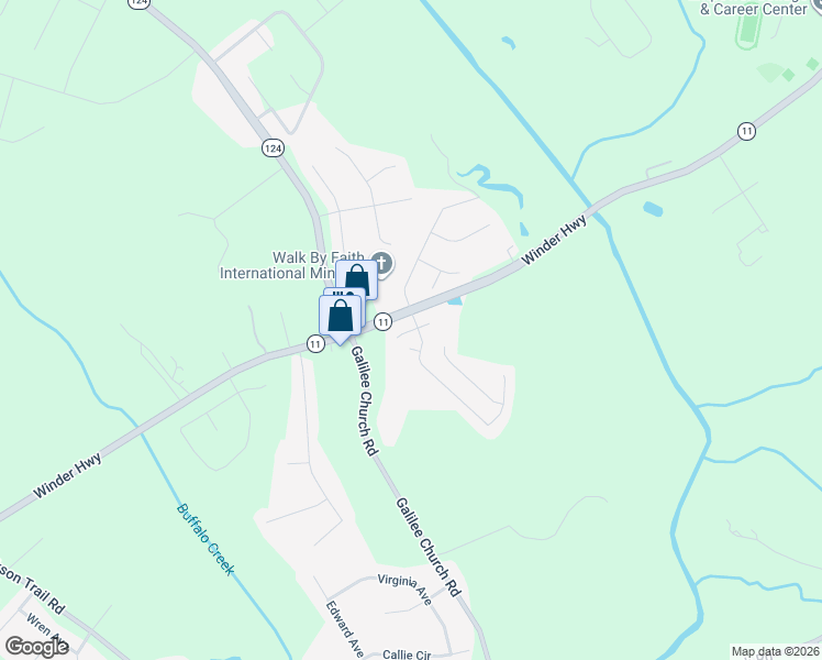 map of restaurants, bars, coffee shops, grocery stores, and more near 20 Briarcrest Drive in Jefferson