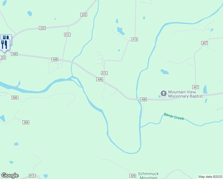 map of restaurants, bars, coffee shops, grocery stores, and more near 2343 County Road 438 in Cullman